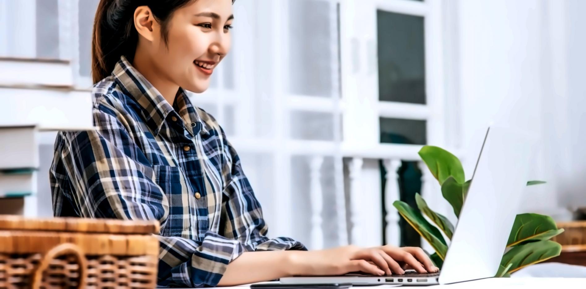 Persona che studia con concentrazione e metodo organizzato